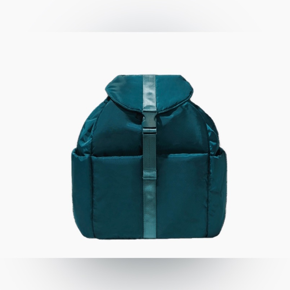 Summer & Rose, Puffer Backpack, Puffer Bag, Emerald Green